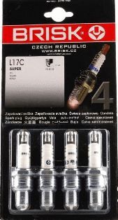 Свечи BRISK L17C-J к-т 4шт ГАЗ 406 двиг