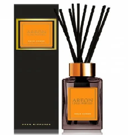 Ароматизатор AREON HOME PERFUME STICKS PREMIUM 85 МЛ Gold Amber PSL07