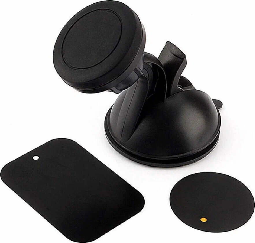 RR343 Держатель магнитный для портативной техники, на ветровое стекло - черный