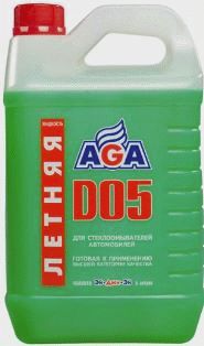 AGA110D Летняя ж-ть для стеклоомывателей автомоб "D05" 4л