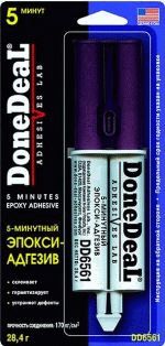 DD6561 5-минутный эпокси-адгезив прозрачный 28,4г*