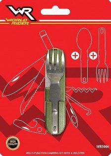 WR5006 Многофункциональный набор туриста с чехлом Multi-function camping kit with a holsten