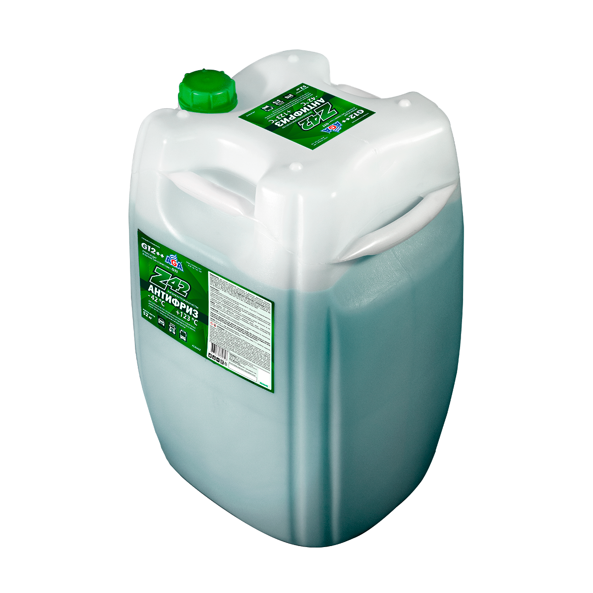 AGA064Z Антифриз зеленый -42С 52 кг;ANTIFREEZE AGA-Z42, PREMIX