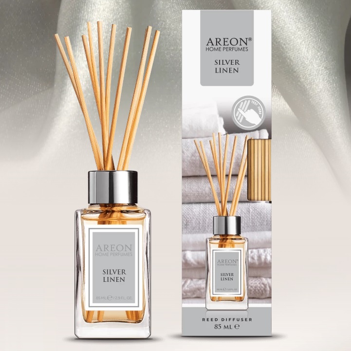 Ароматизатор AREON HOME PERFUMES (ETN) 85 ML Silver Linen RS12