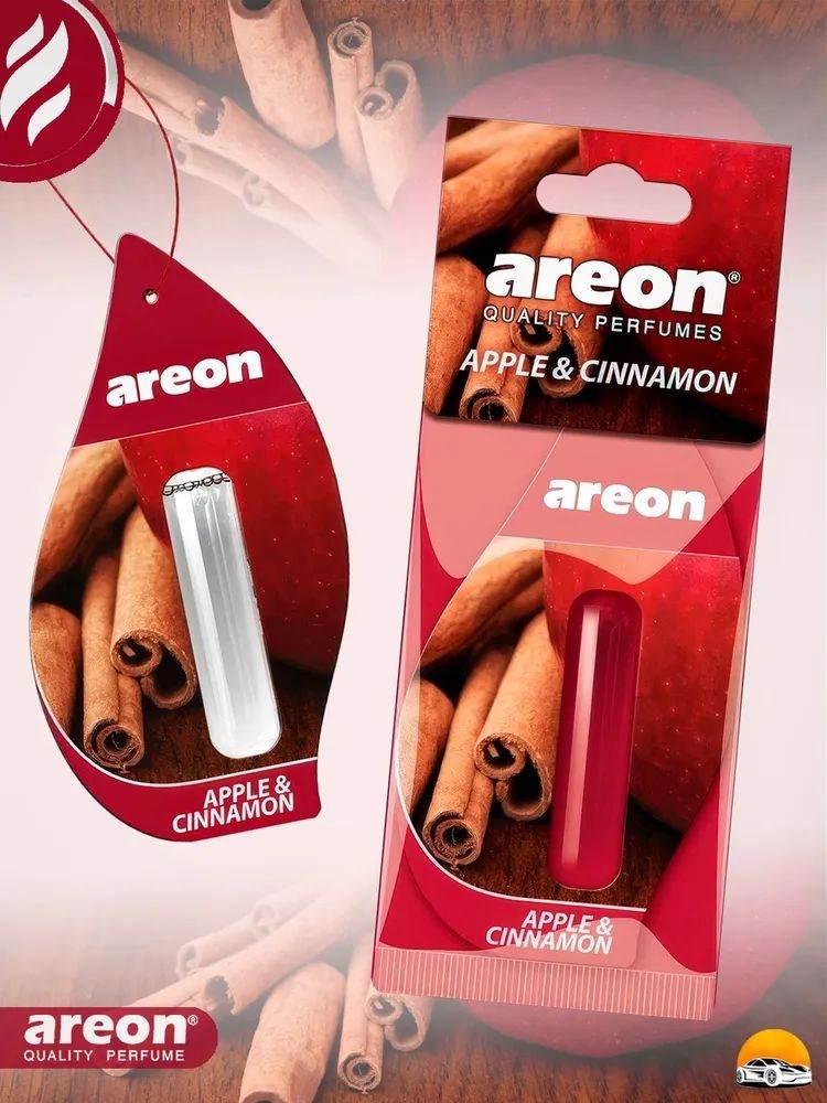 Ароматизатор AREON LIQUID 5 ML Apple & Cinnamon LR07