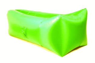 Надувной диван ламзак, модель "Ультра Комфорт", салатовый