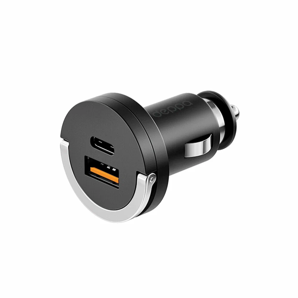 АЗУ USB Type-C + USB-A, QC3.0, Power Delivery, 30Вт, Ultra, Deppa 11211