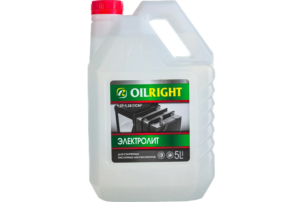 Oil Right Электролит 1,28 г/куб.см 5л ПЭТ +