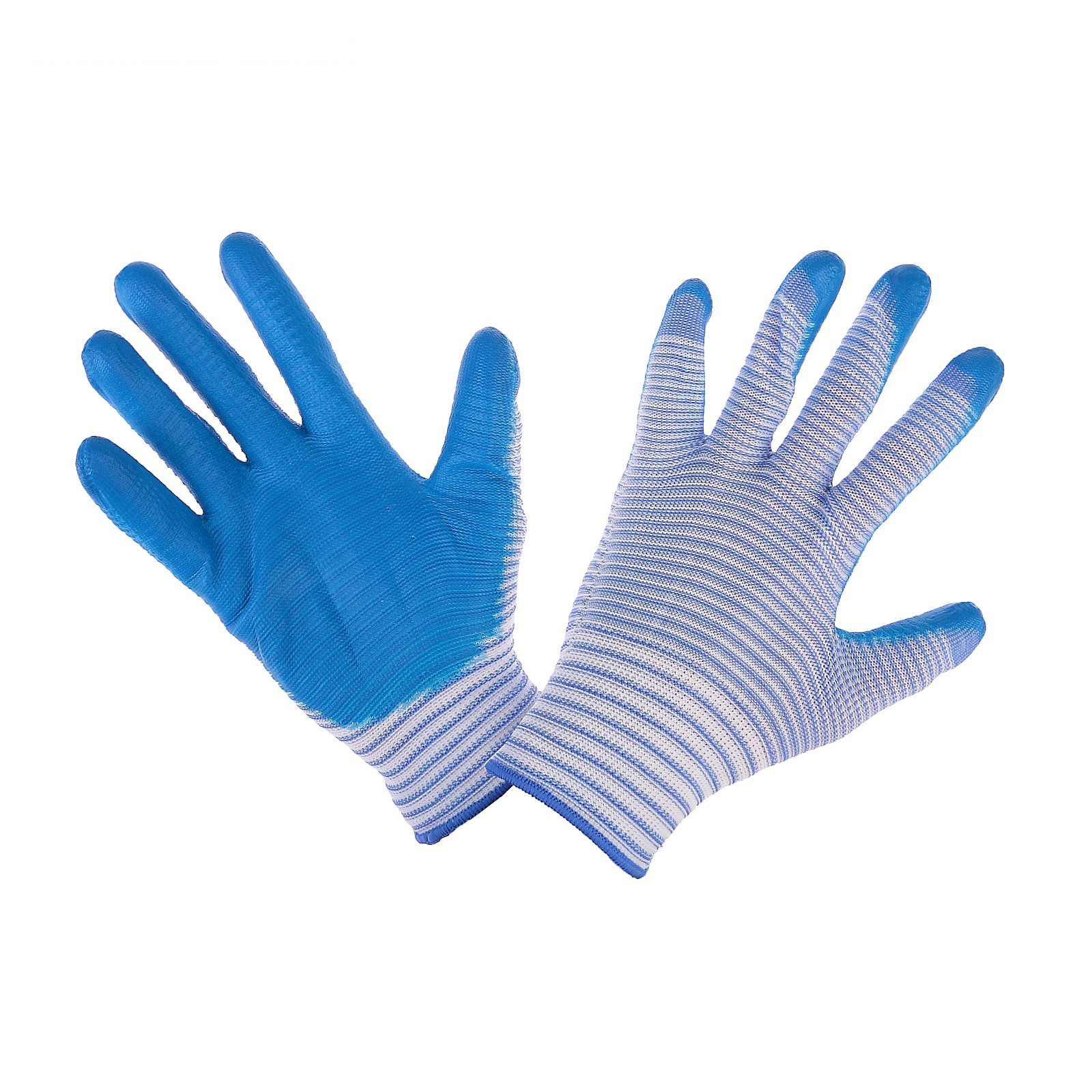 Перчатки нейлоновые с нитриловым обливом