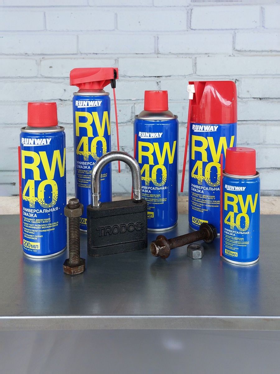 RW6094 Смазка универсальная проникающая RW-40 100 мл С