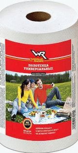 WR7401 Полотенца универсальные, белые, 60 листов 245х300 мм UNIVERSAL TOWELS