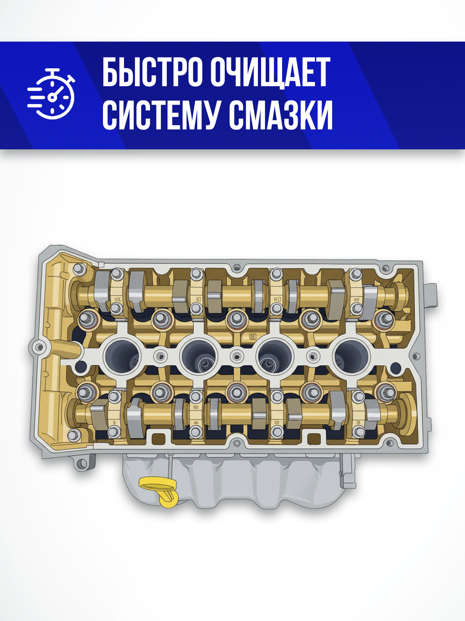 RW3012 Промывка двигателя 300 мл С