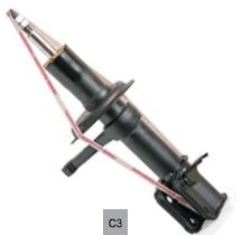 Амотризатор ВАЗ 1118 передний правый (стойка) газ Fenox A61 542C3.С