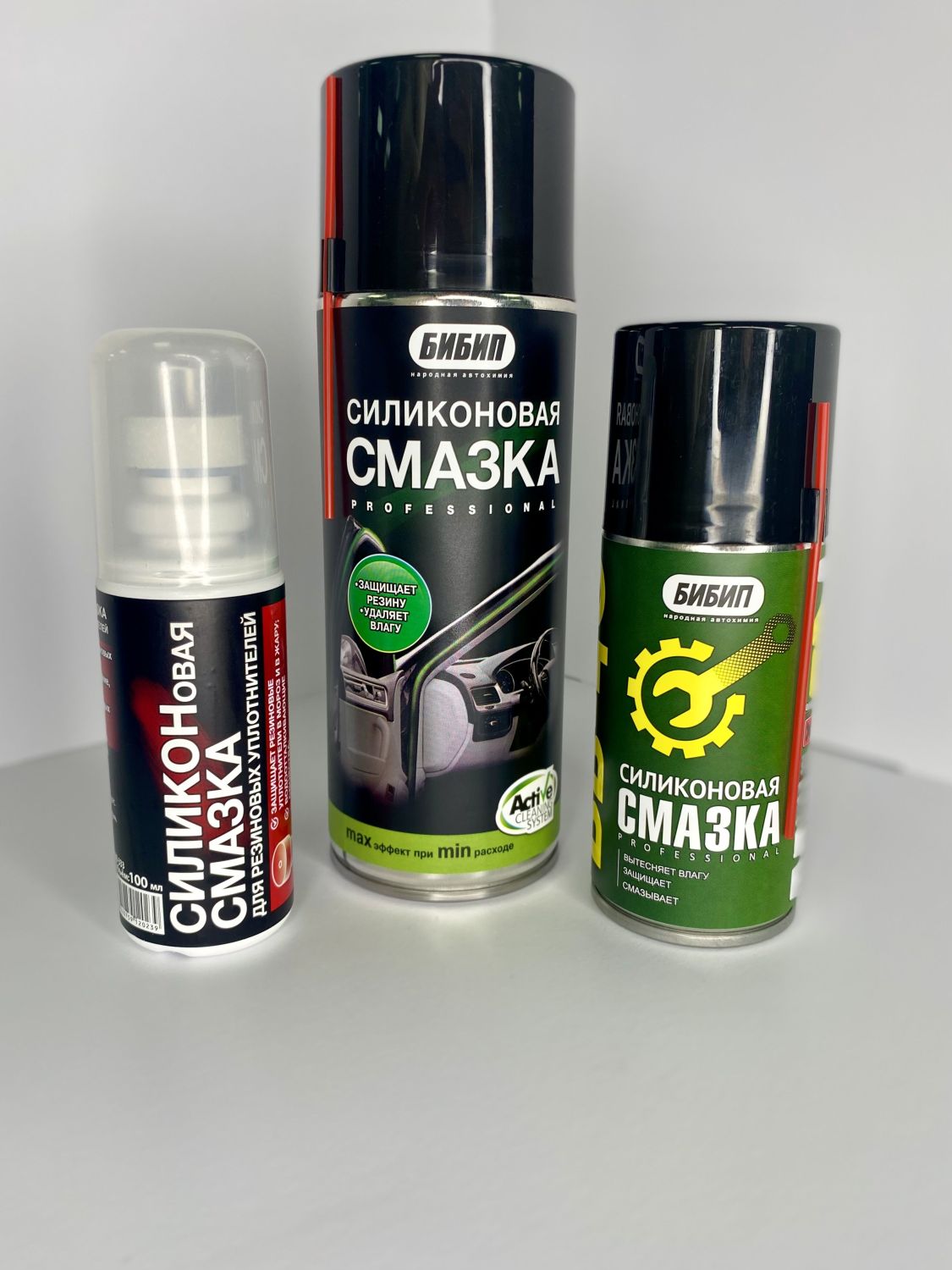  БИБИП Силиконовая смазка BB-40 аэрозоль 210мл