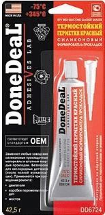 DD6724 Термостойкий красный силиконовый формирователь прокладок 42,5г