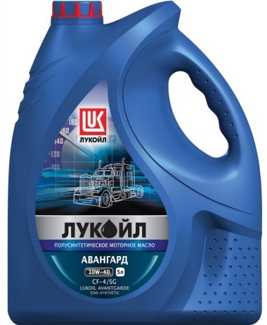 Лукойл Авангард 10W40 CF-4/SG 5л масло моторное +