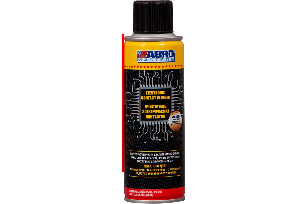 Очиститель электронных контактов 210 мл ABRO MASTERS
