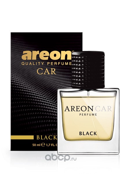 Ароматизатор AREON "PERFUME 50 ML GLASS" Black MCP01