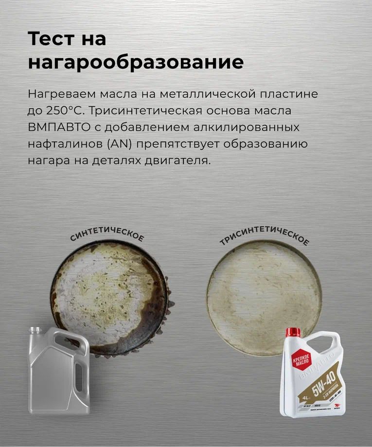 ВМПАВТО 5w40 SN/CF С3 20л синт масло моторное 9236