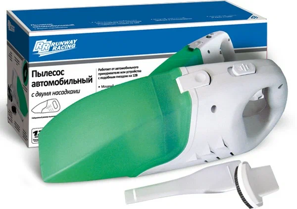 XD109 Пылесос автомобильный с двумя насадками 12в