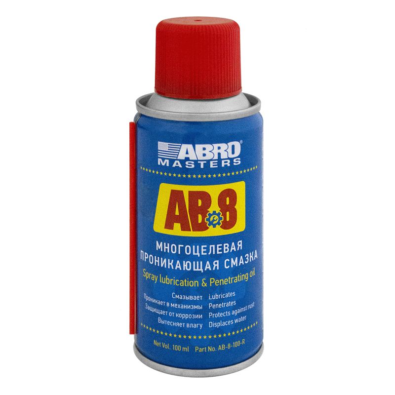 ABRO Смазка многоцелевая проникающая Abro Masters (100 мл)+