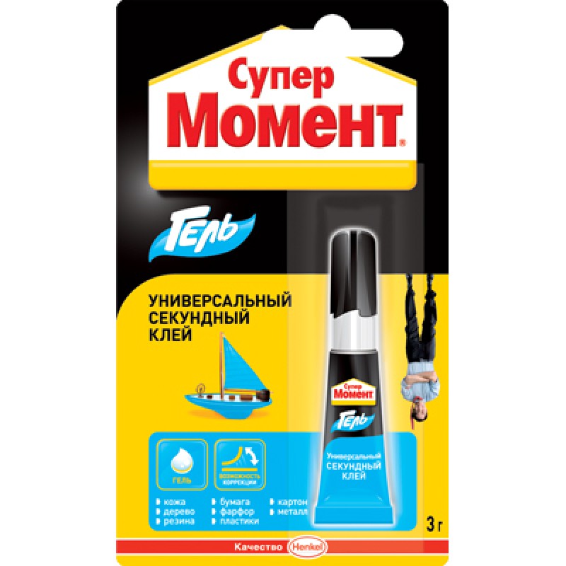 Клей Супер Момент гель 3г