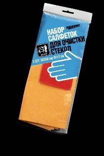 RW647 Набор салфеток для очистки стёкол