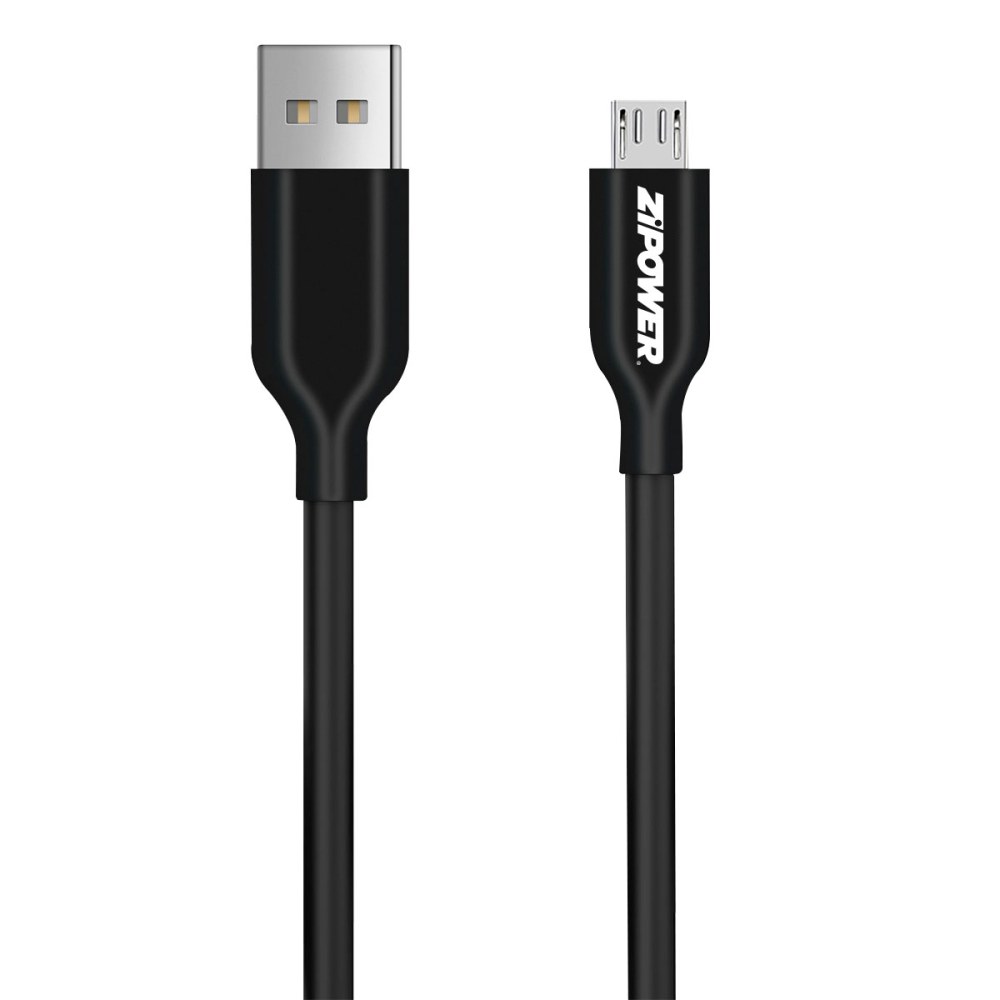 PM6730 Кабель USB Type-A Micro USB, 3 A быстрая зарядка, 2 м, передача данных 480 Мбит/с, черный