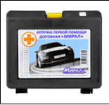 Аптечка первой помощи дорожная «МИРАЛ»  /новый состав/47682