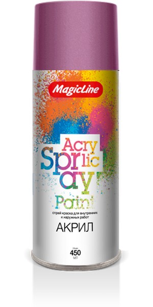 370 Краска светло-фиолетовая (265г)  RAL  4009