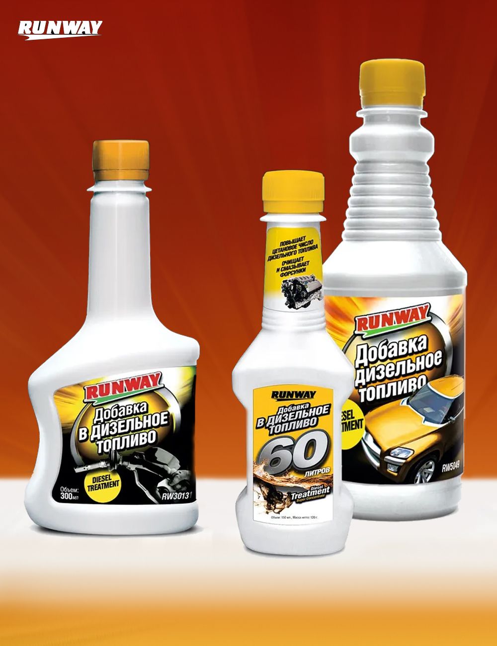RW3013 Добавка в дизтопливо 300 мл