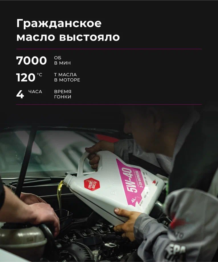 ВМПАВТО 5w40 SN/CF A3/B4  1л синт масло моторное 9222 +