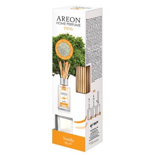 Ароматизатор AREON HOME PERFUME STICKS 85 МЛ Vanillal RS04