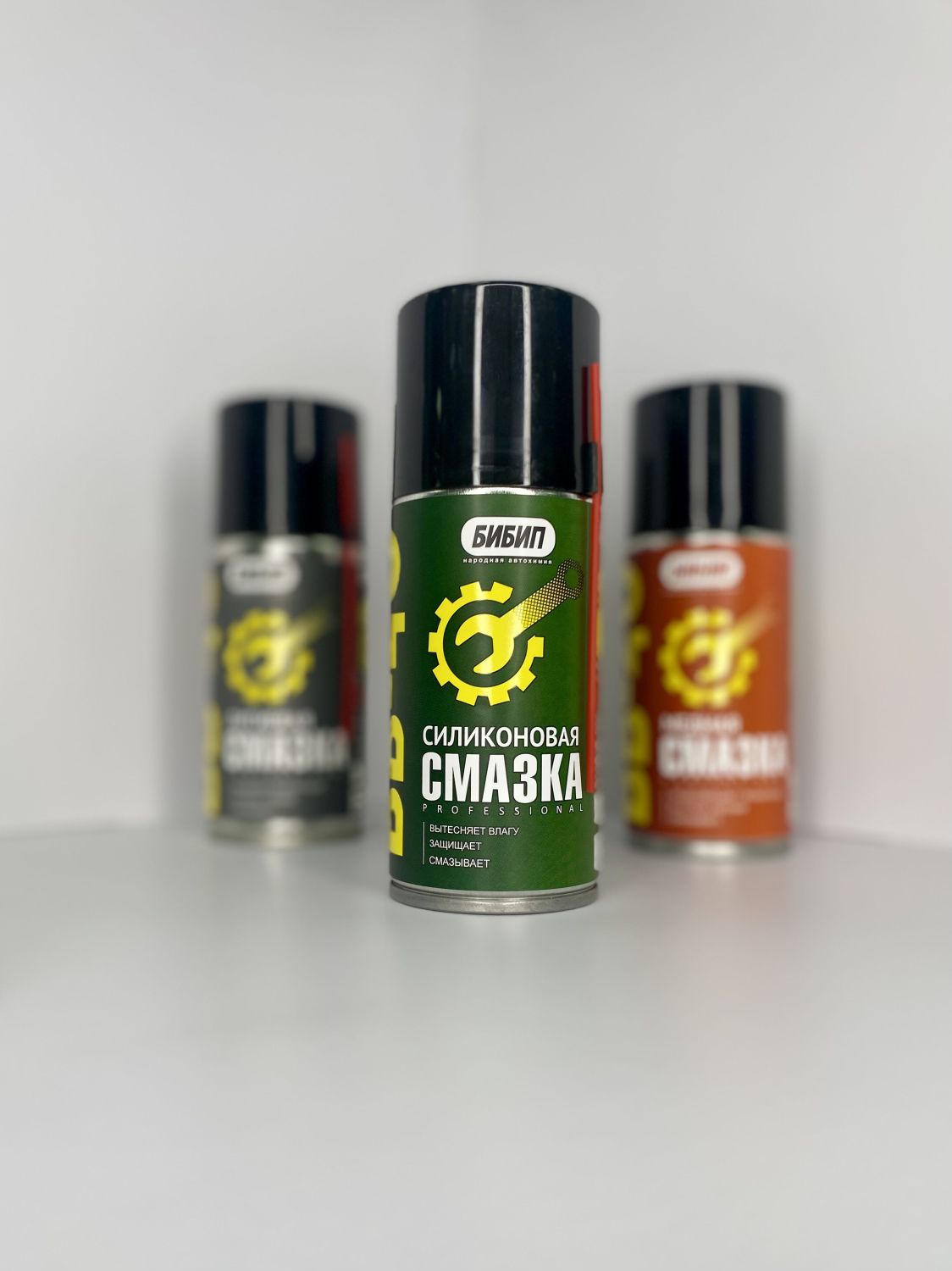 БИБИП Силиконовая смазка BB-40 аэрозоль 210мл