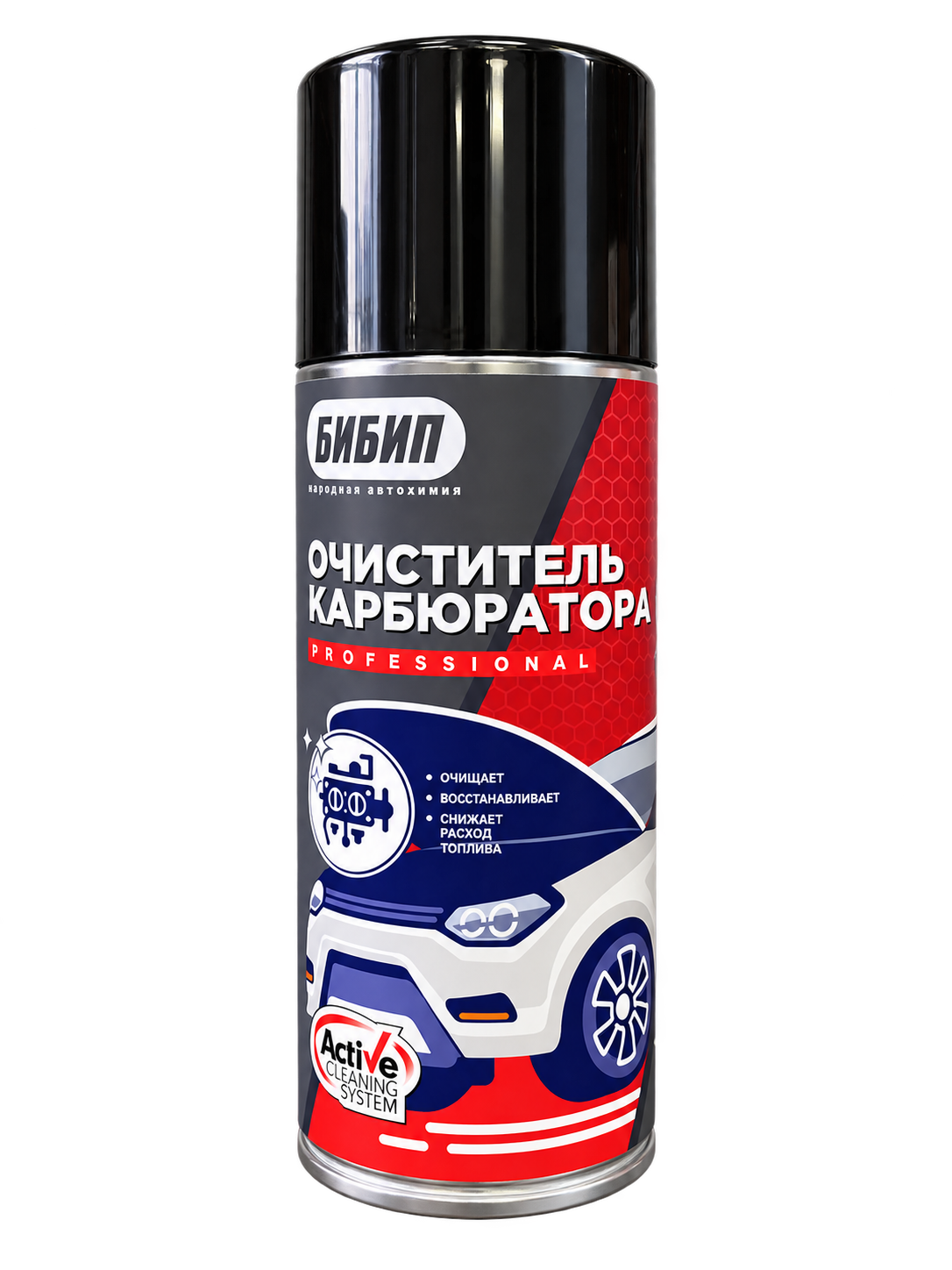  БИБИП Очиститель Карбюратора professional аэрозоль 520мл