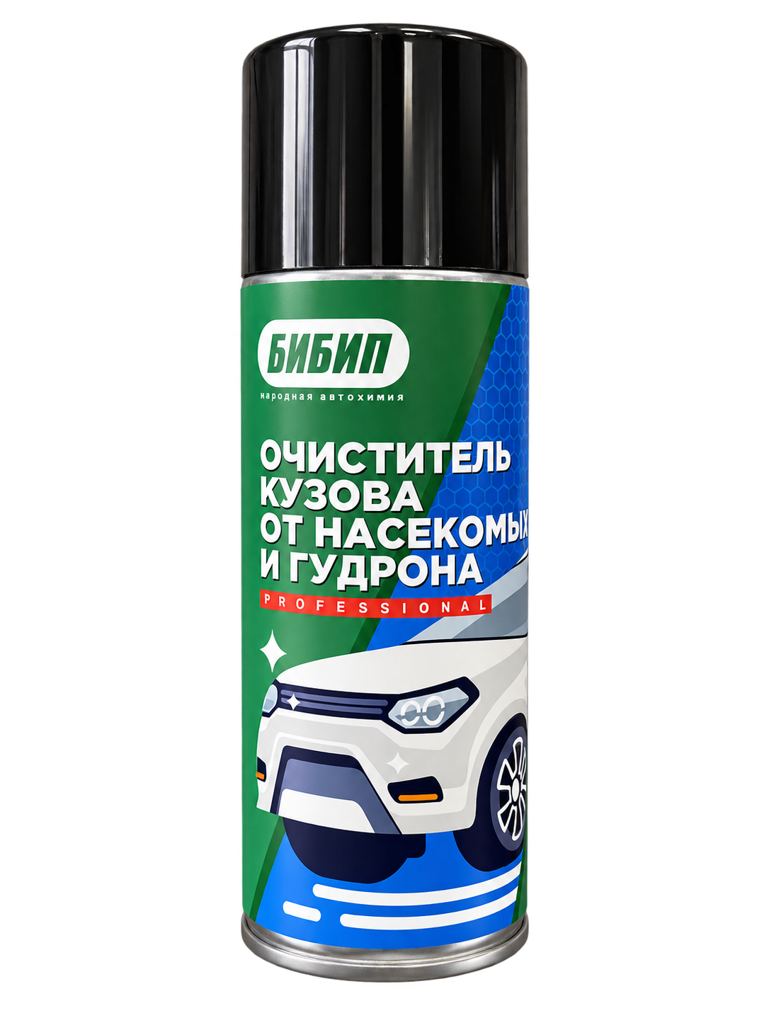  БИБИП Очиститель кузова от насекомых и гудрона professional аэрозоль 520мл