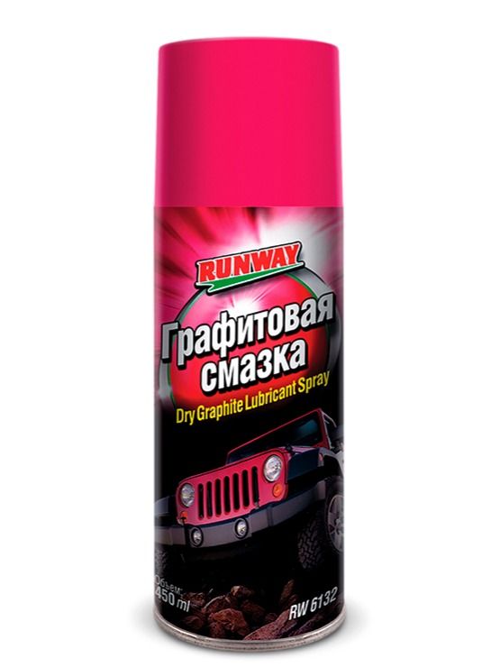 RW6132 Графитовая смазка 450мл аэрозоль С