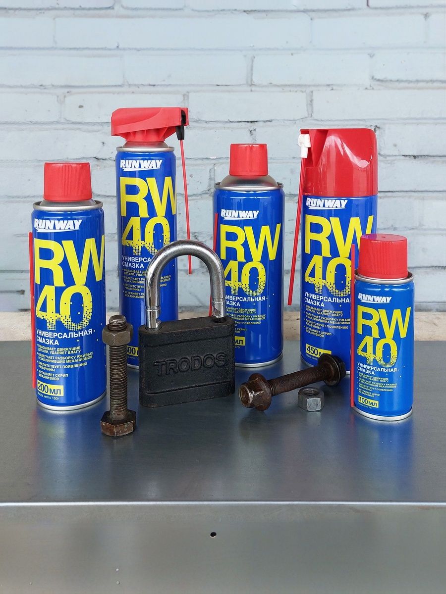 RW6098 Смазка универсальная проникающая RW-40 400 мл