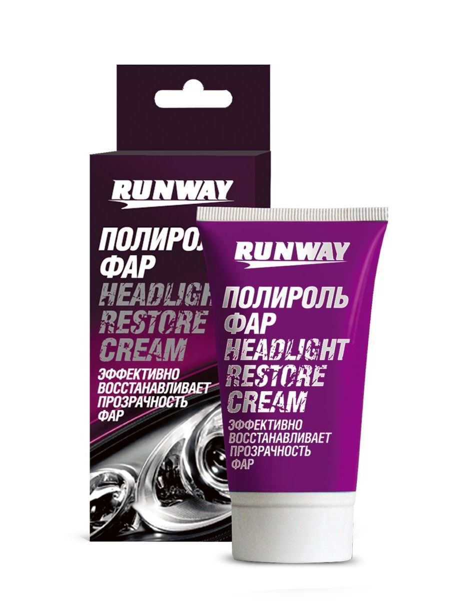 RW0501 Полироль фар 50мл.