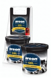 Ароматизатор AREON "GEL CAN Blister" Black Crystal GCB05