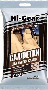 HG5581 Влажные салфетки для обивки салона 25 шт. wet wipes for car upholstery