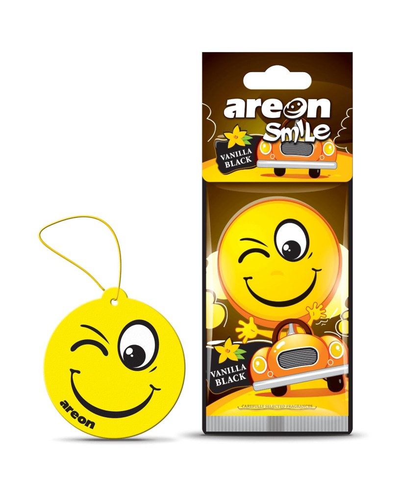 Ароматизатор AREON "SMILE RING"  VANILLA BLACK  ASD22