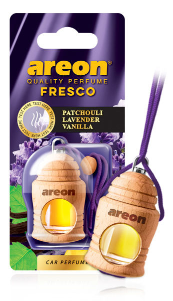 Ароматизатор AREON "FRESCO Patchouli Lavender Vanilla" FRTN33
