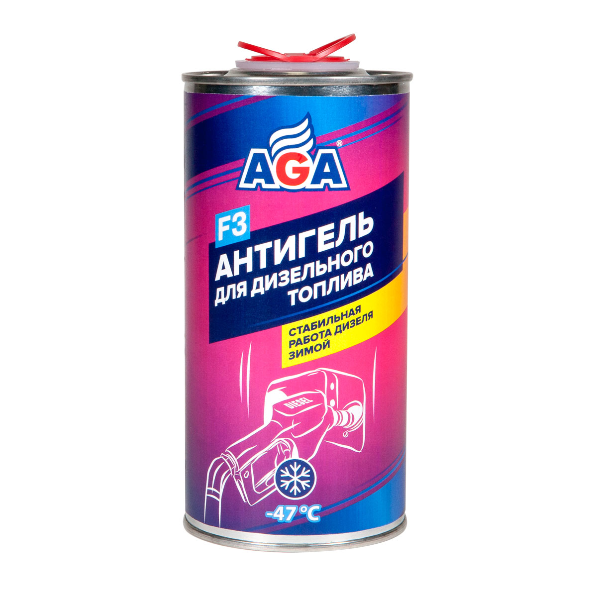 AGA813F Антигель для дизельного топлива F3 750 мл