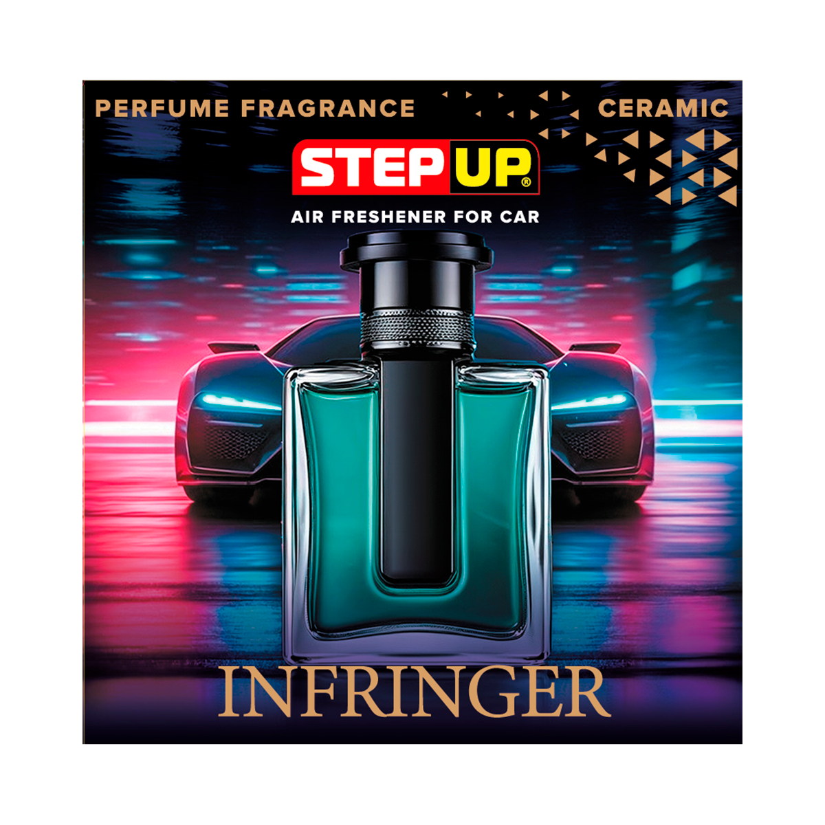 EC-SP1624 Ароматизатор воздуха для автомобиля. БУНТАРЬ - INFRINGER;CERAMIC AIR FRESHENER FOR CAR