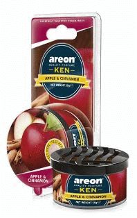 Ароматизатор AREON "KEN BLISTER" Apple&Cinnamon AKB08