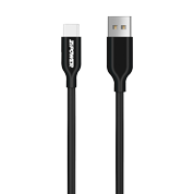PM6731 Кабель USB Type-A Type-C, 3 A быстрая зарядка, 2 м, передача данных 480 Мбит/с, черный