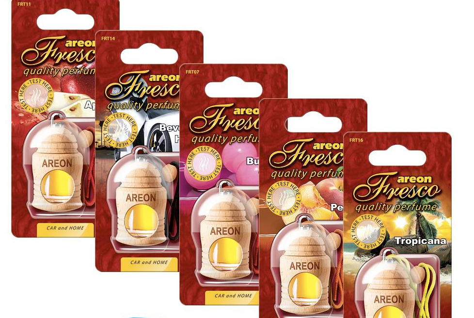 Ароматизатор AREON "FRESCO" mix 5шт