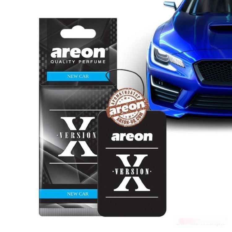 Ароматизатор AREON "X-VERSION New Car" AXV05