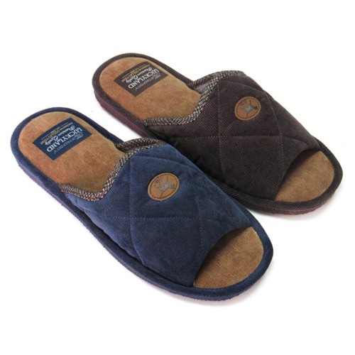 Обувь домашняя мужская (пантолеты) 3146 M-CH-O мин зак 12 пар